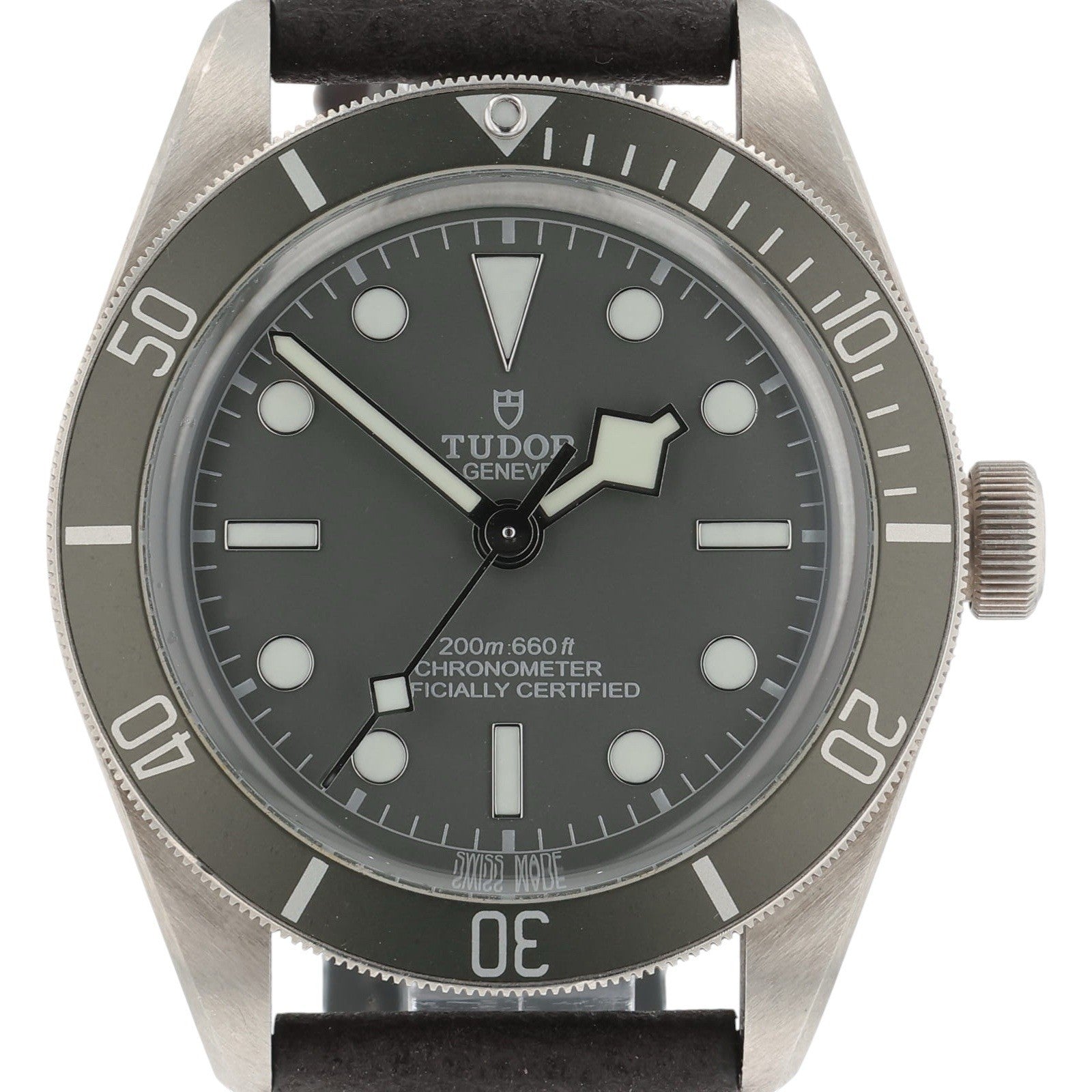 Tudor Black Bay Fifty-Eight Silver Grey Dial 39mm Automatic Mens Watch 79010SG