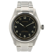 Longines Spirit Pilot Black Dial Stainless Steel 39mm Automatic Mens L3.809.4