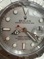Rolex Yacht-Master Stainless Steel Silver Dial 40mm Auto Men's Watch 16622