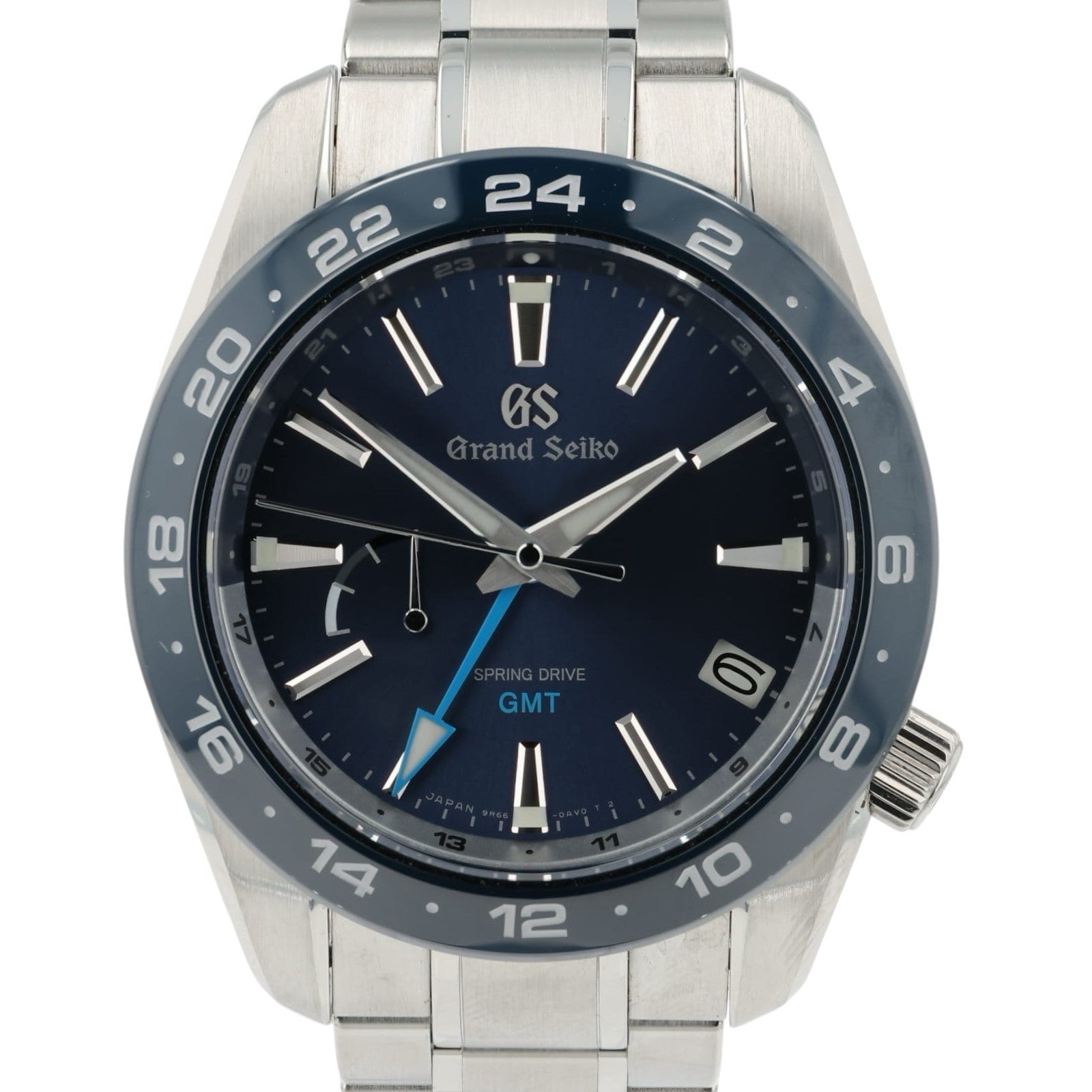 Grand Seiko Spring Drive Blue Dial Stainless Steel 40mm Automatic Men’s SBGE255