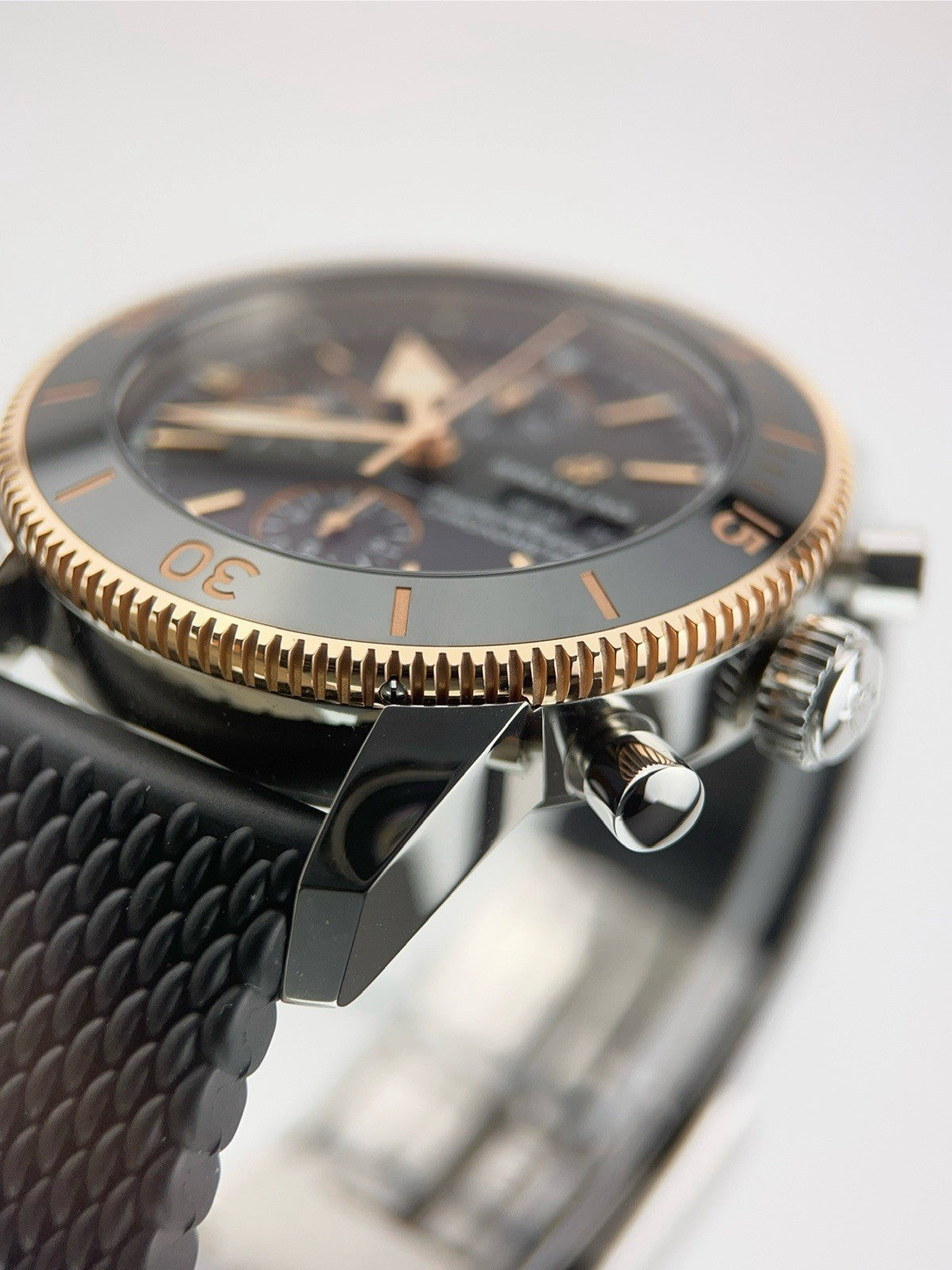 Breitling Superocean Heritage II Gold & Steel Black Dial 44mm Automatic U13313