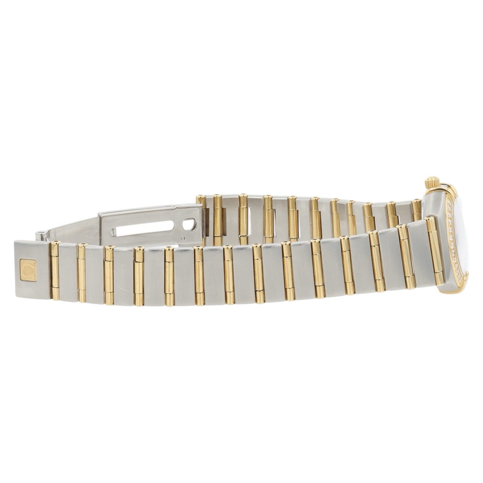 Omega Constellation MOP Dial Gold & Steel 23mm Quartz Women’s Watch 1267.75.00