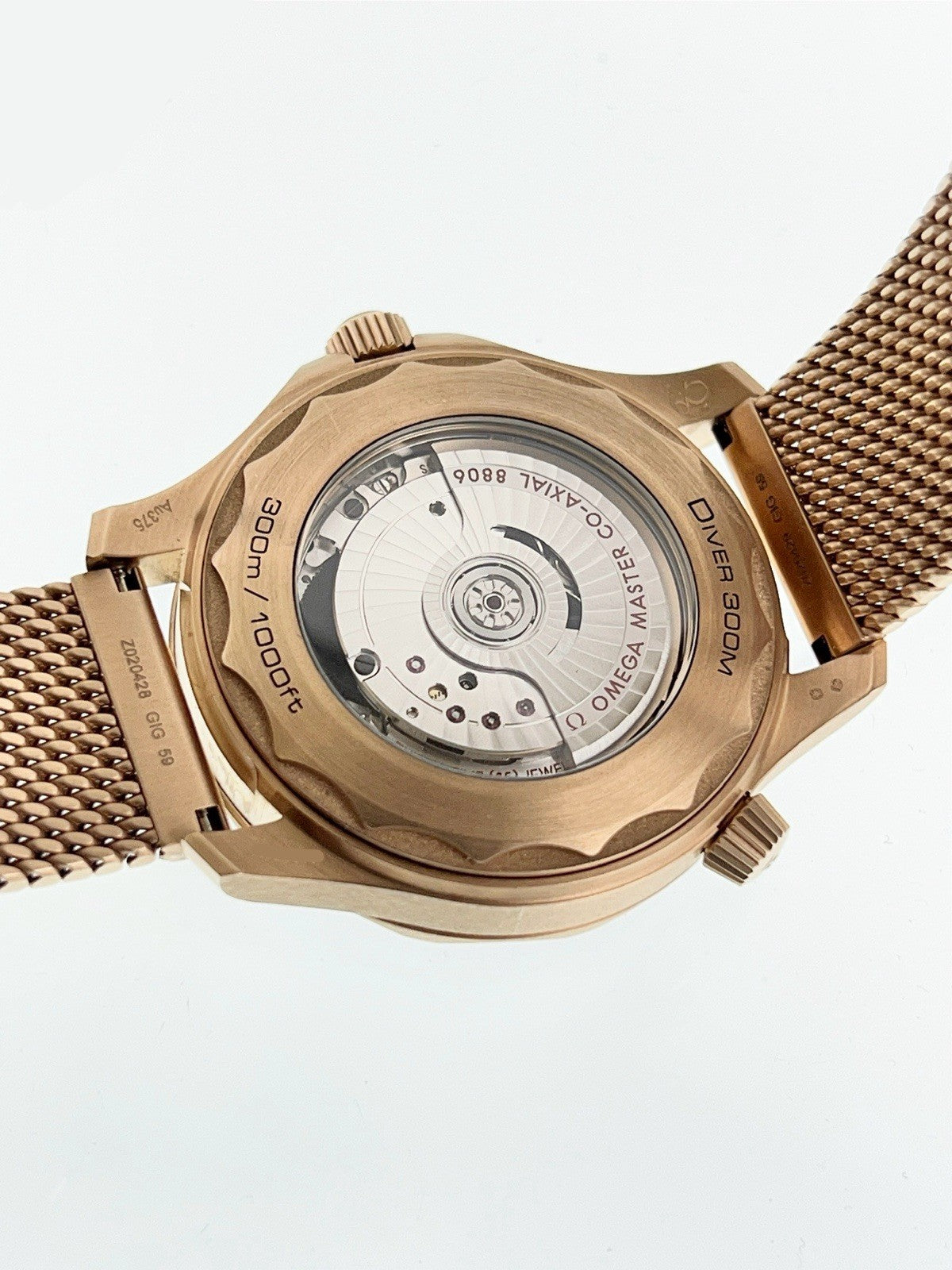 Omega Seamaster Bronze Gold Black Dial 42mm Automatic Mens 210.90.42.20.01.003
