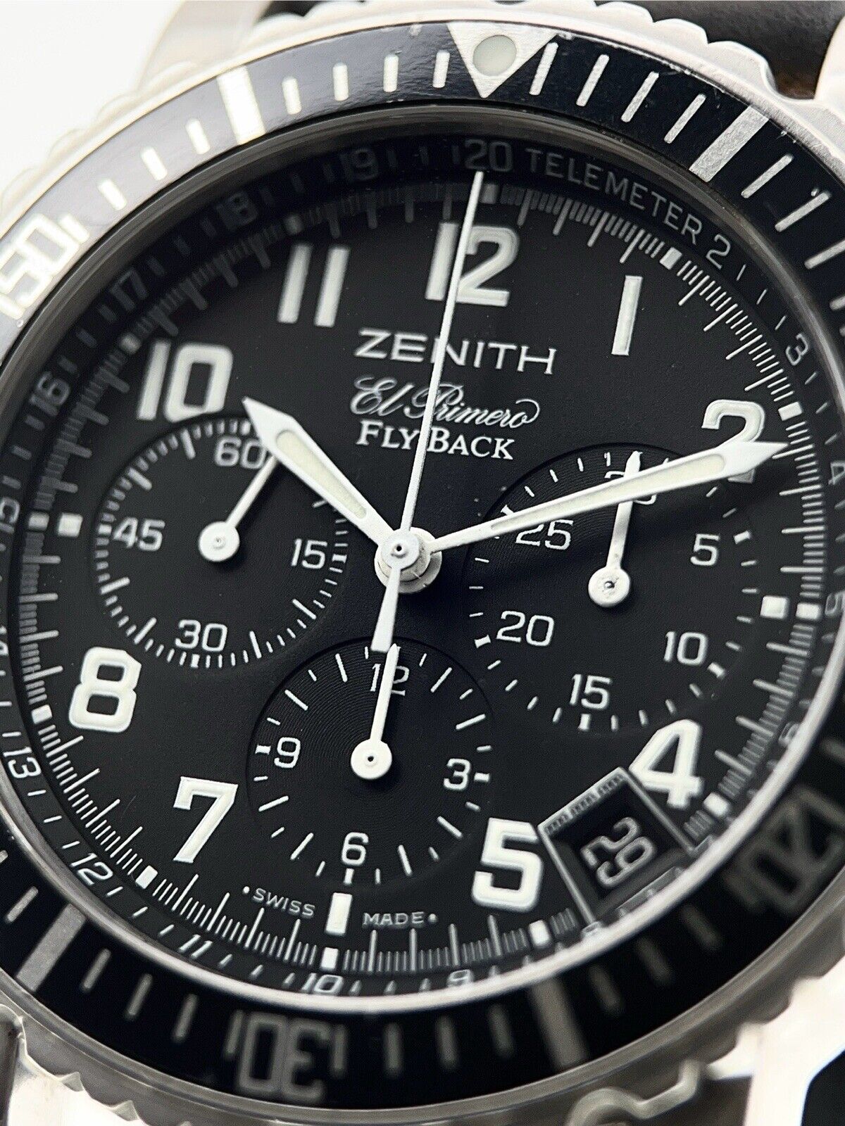 Zenith Rainbow Chronograph Steel 40mm Automatic Men’s Watch 01/02.0470.405