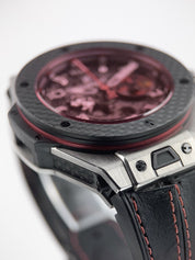 Hublot Big Bang Ferrari Titanium Carbon Bezel 45mm Automatic Mens 401.NQ.0123.VR