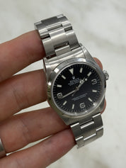 Rolex Explorer Stainless Steel Black Dial 36mm Automatic Men’s Watch 14270