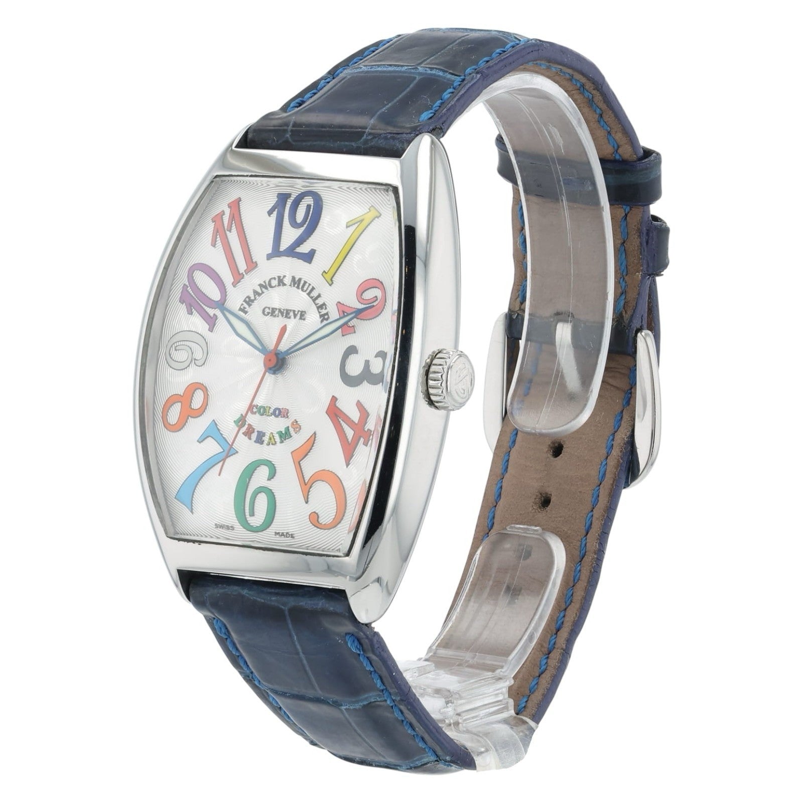 Franck Muller Stainless Steel Color Dreams Dial 33mm Watch 6850 B SC COL DRM