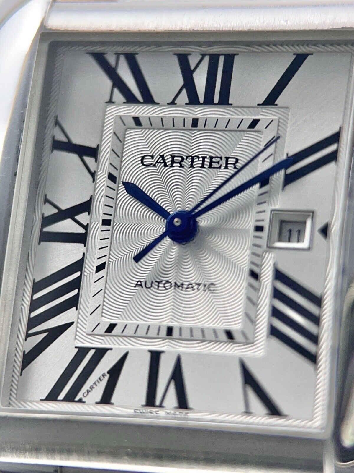 Cartier Anglaise Stainless Steel White 30mm Automatic Unisex Watch W5310009