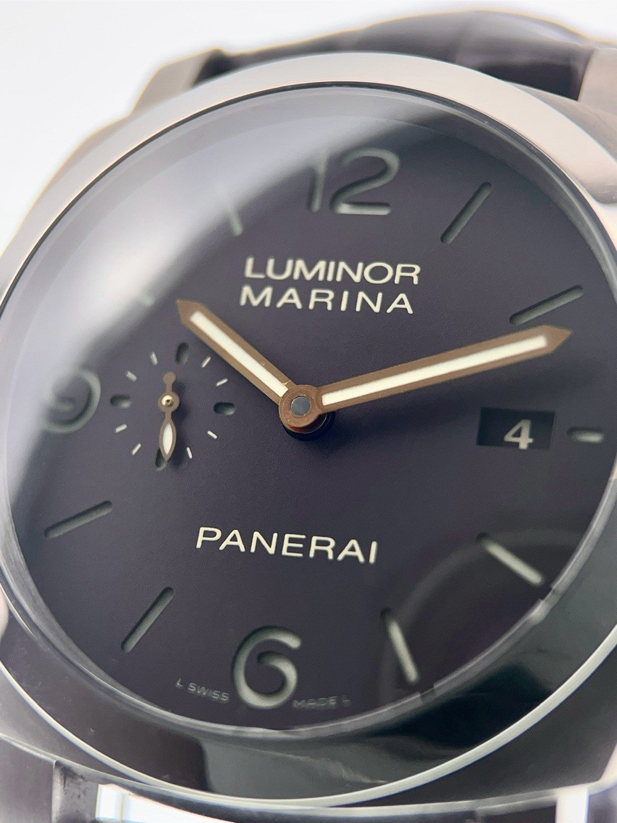 Panerai Luminor Marina 1950 Titanium Brown Dial 44mm Automatic Men's PAM00351