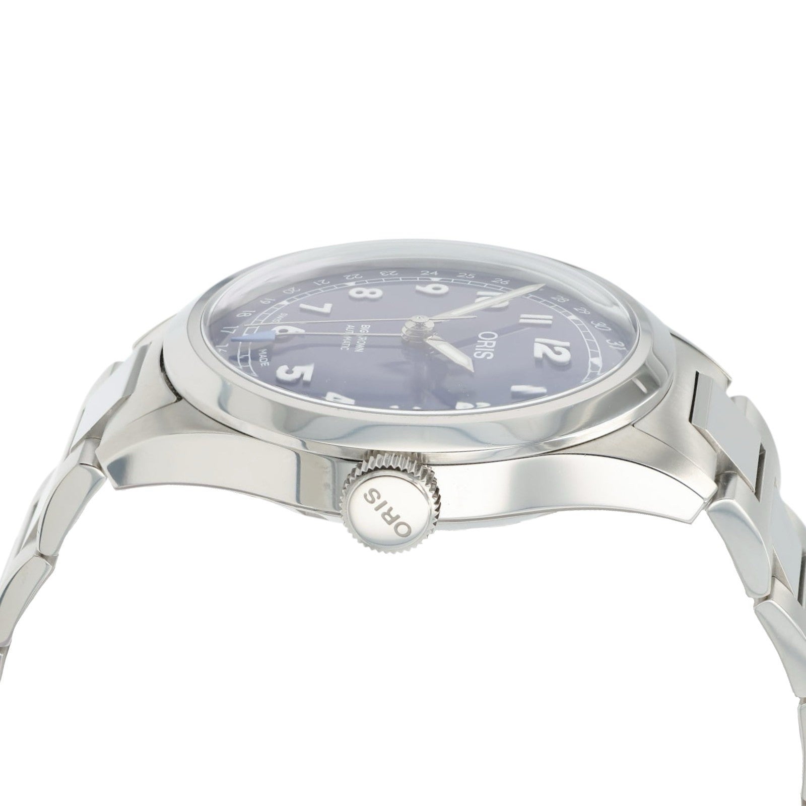 Oris Pilot Big Crown Purple Dial Stainless Steel 40mm Automatic Mens Watch 7798
