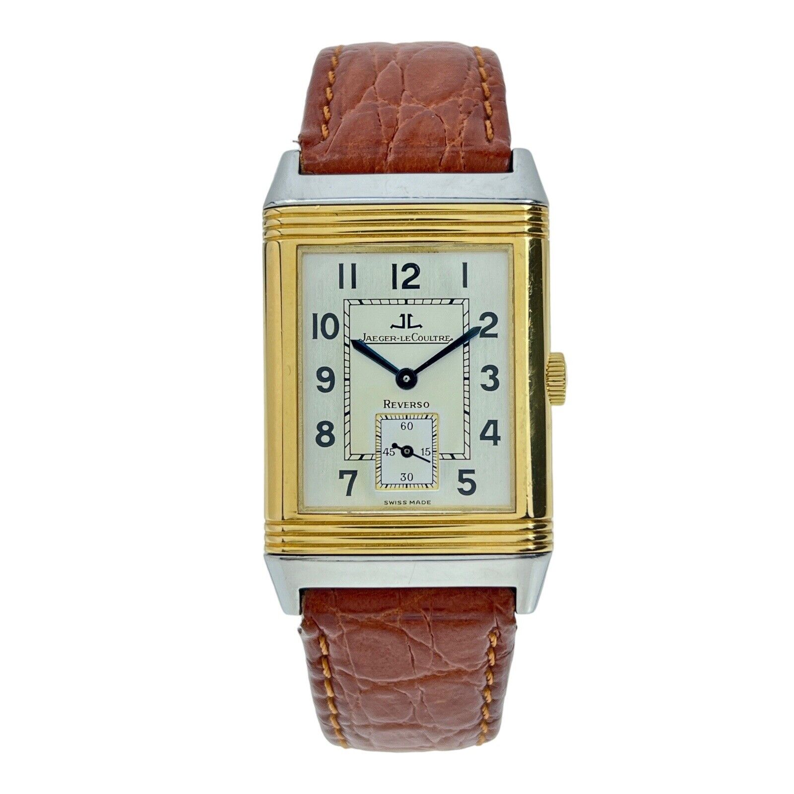 Jaeger-LeCoultre Reverso Grande Taille Two Tone Steel Gold 270.5.62 Manual Wind