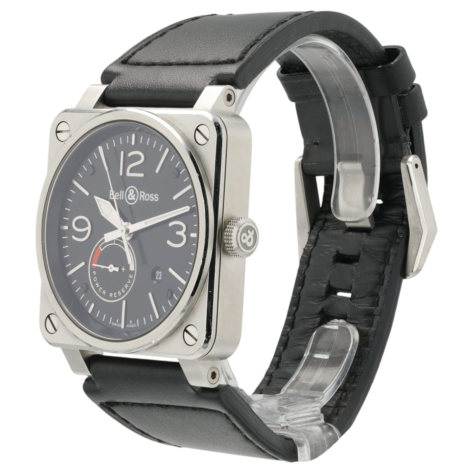 Bell & Ross Black Dial 42mm Stainless Steel Automatic Movement Men’s BR03-97