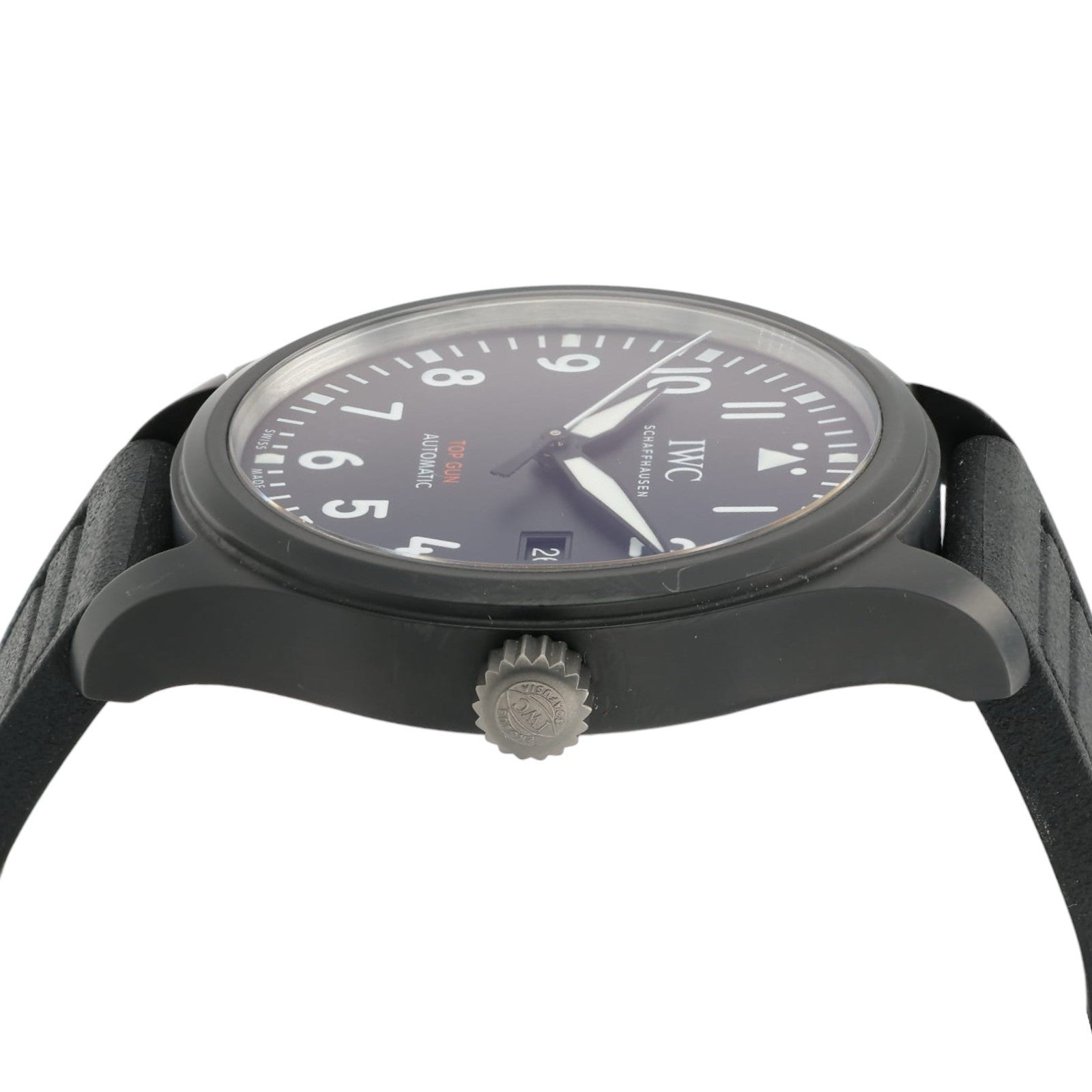 IWC Pilot Top Gun Black Dial Ceramic 41mm Automatic Men’s Watch IW326901