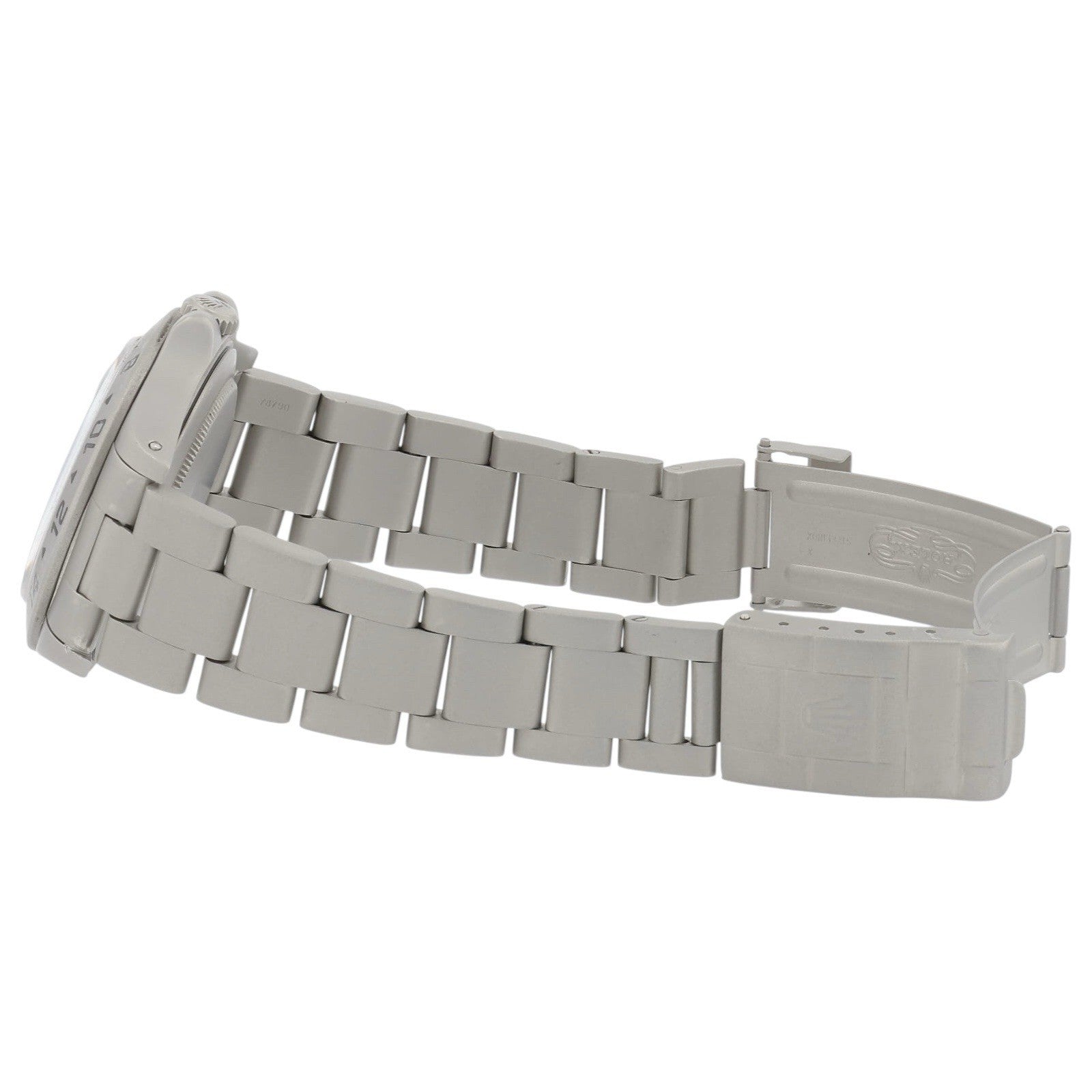 Rolex Explorer II Sand Blasted Steel Black Dial 40mm Automatic Mens Watch 16550