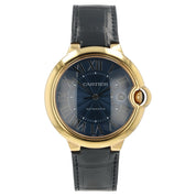 Cartier Ballon Bleu Blue Dial 18k Rose Gold 42mm Automatic Men’s Watch WGBB0036