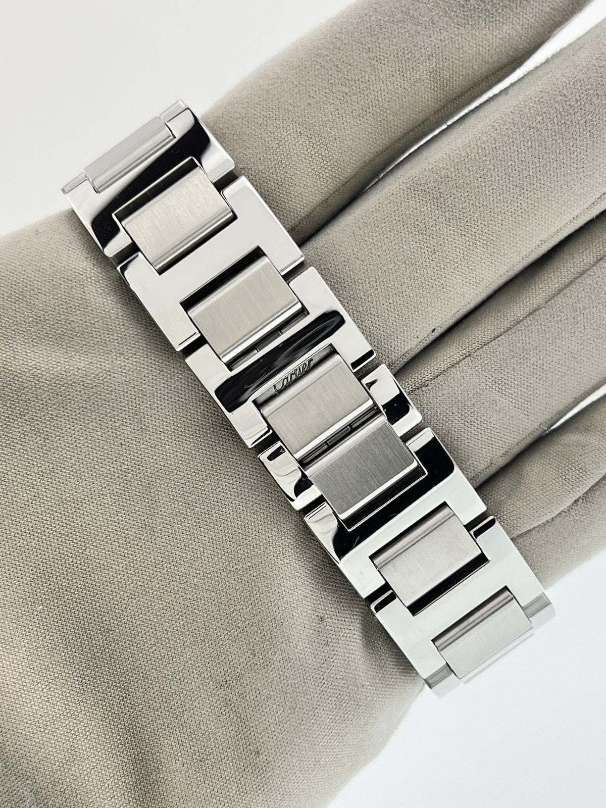 Cartier Pasha Stainless Steel Cream Dial 42mm Automatic Men’s Watch W31072M7