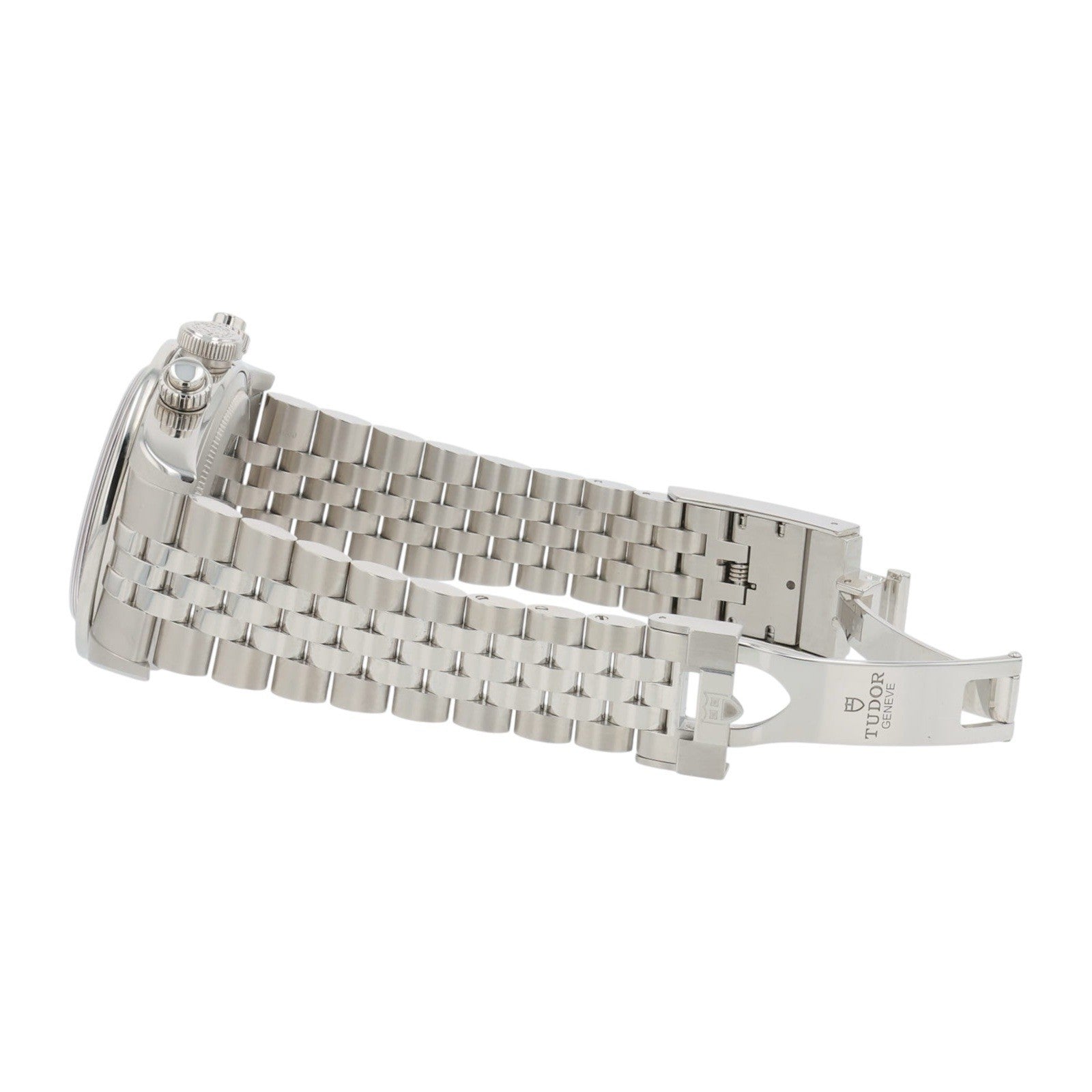 Tudor Black Bay Chrono Stainless Steel Pink Dial 41mm Automatic Mens Watch 79360