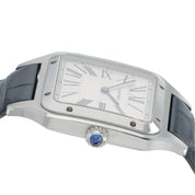 Cartier Santos Dumont Stainless Steel Silver Dial Quartz Men’s Watch WSSA0085