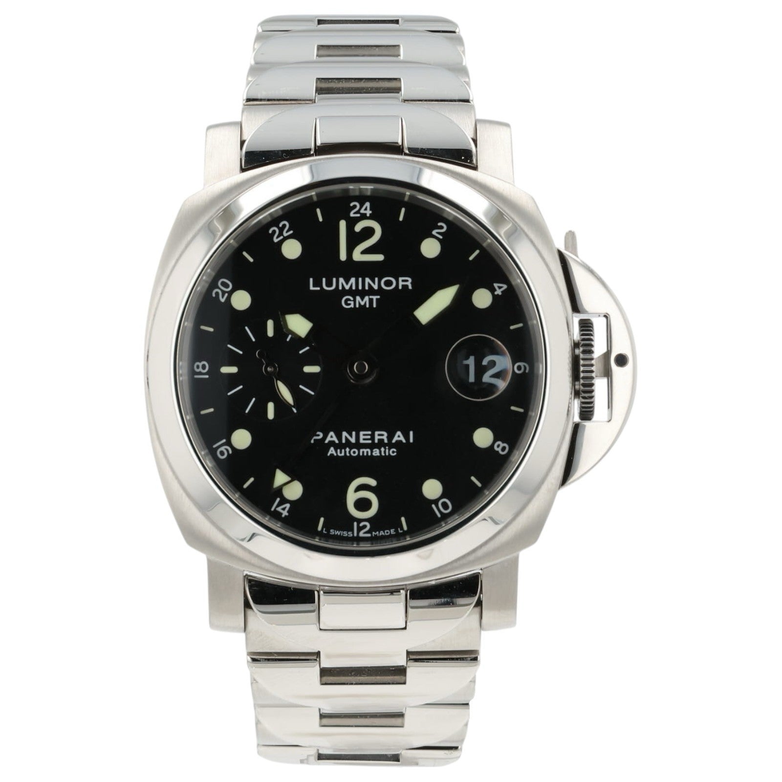 Panerai Luminor GMT Black Dial Stainless Steel 40mm Automatic Men’s PAM00160