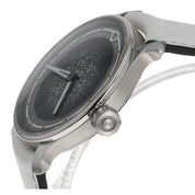 Ming Mosaic Stainless Steel Black Dial 38mm Manual Wind Men’s Watch 37.07
