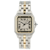 Cartier Panthere Silver Dial Gold & Steel 27mm Quartz Movement Men’s 110000R