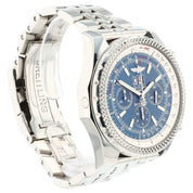Breitling Bentley Chrono 6.75 Neptune Blue Dial Stainless Steel Men Watch A44362