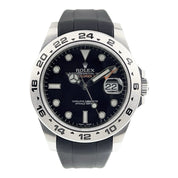Rolex Explorer Stainless Steel Black Dial 42mm Automatic Mens Watch 216570