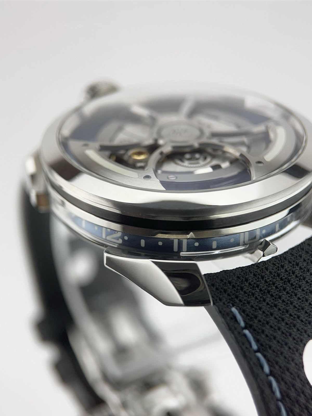 Mb&F M.A.D.1 Stainless Steel Blue Dial 42mm Automatic Men's Watch Edition Blue