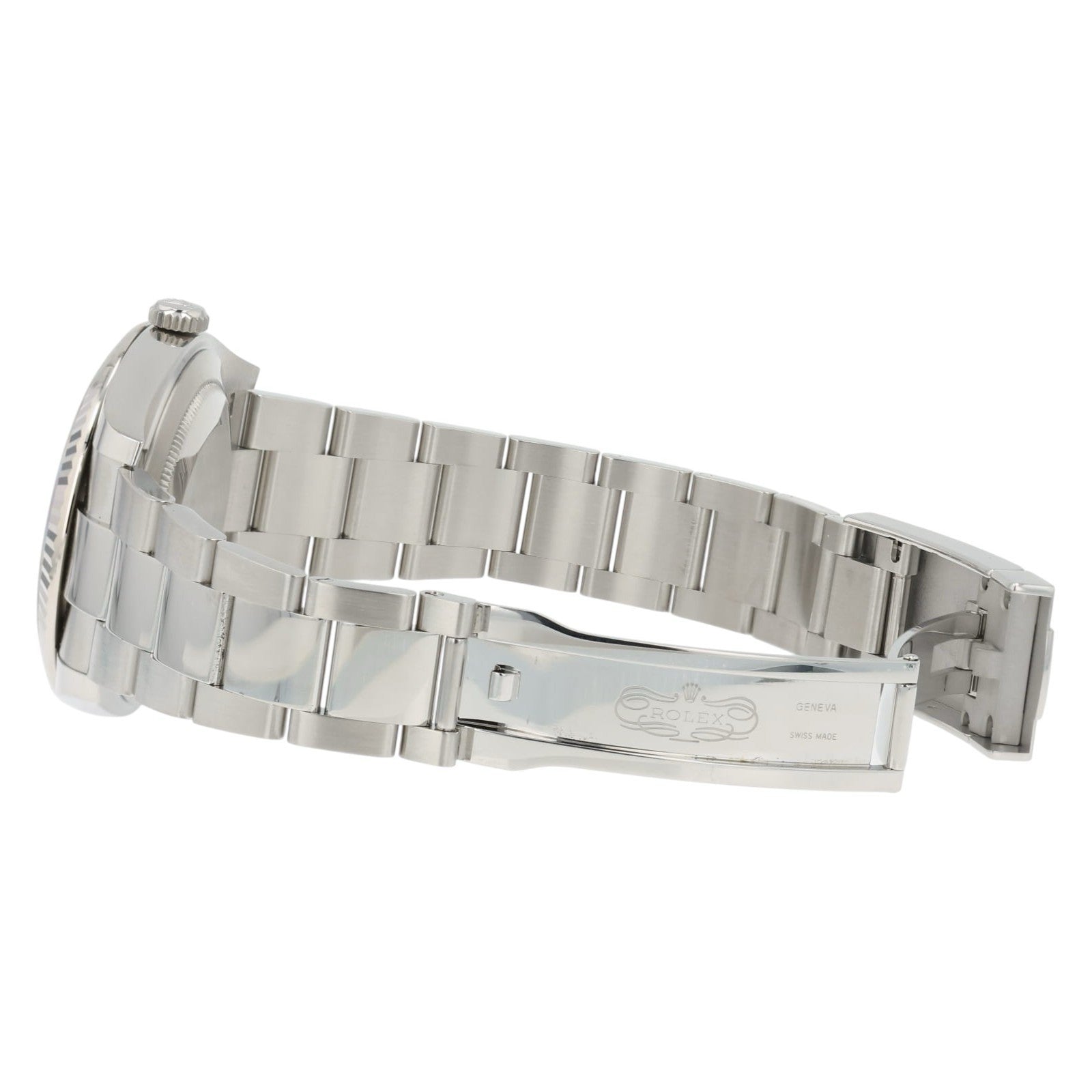 2021 Rolex Datejust White Dial Stainless Steel 41mm Automatic Men’s Watch 126334