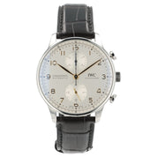 IWC Portuguese Silver Dial Stainless Steel 41mm Automatic Men’s Watch IW371604