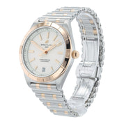 Breitling Chronomat White Dial Steel & Rose Gold 36mm Automatic Watch U10380