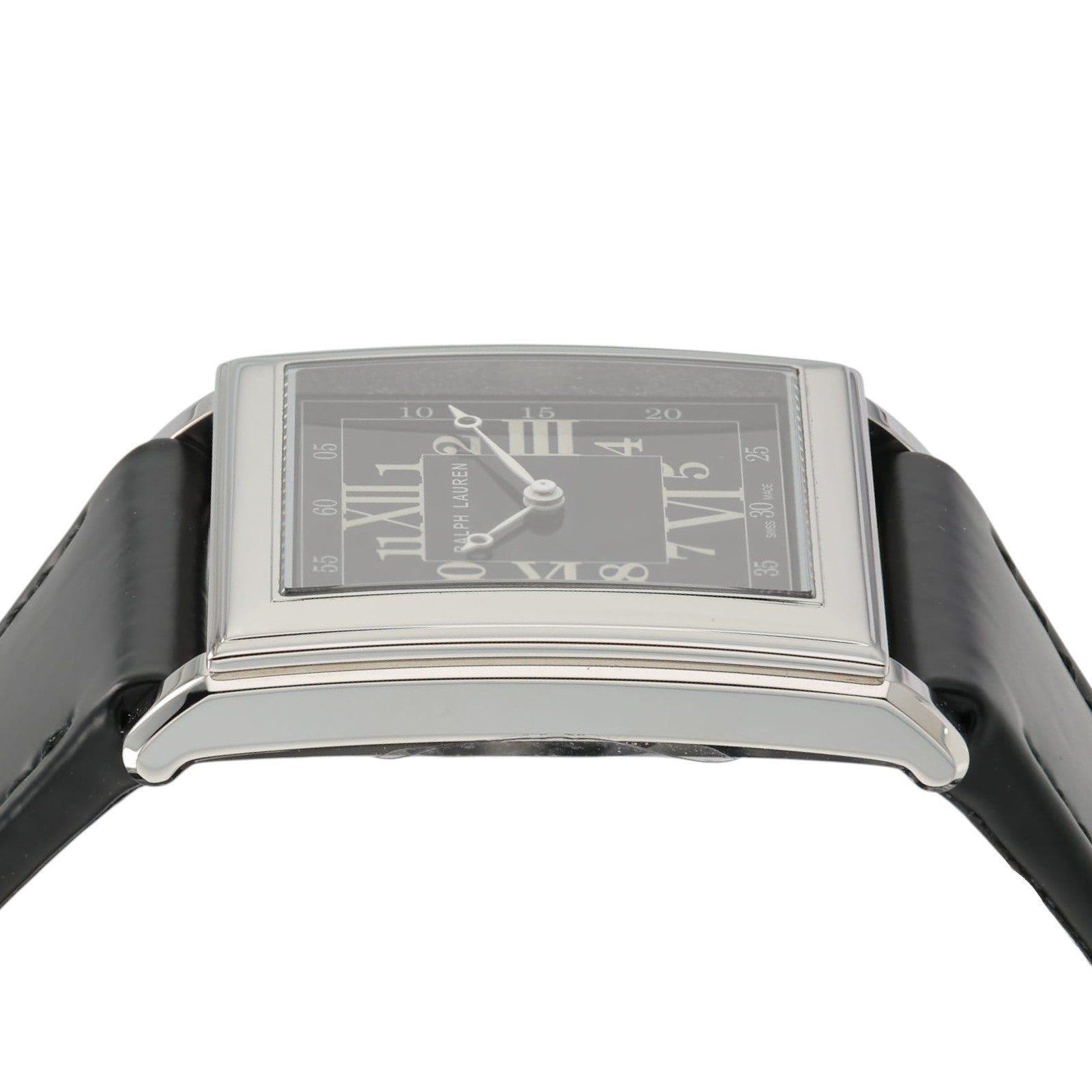 NEW Ralph Lauren 867 Black Dial Stainless Steel 35mm Automatic Men's Watch