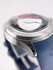 Corum Bubble Flag Steel Red White Blue Dial 8.0016