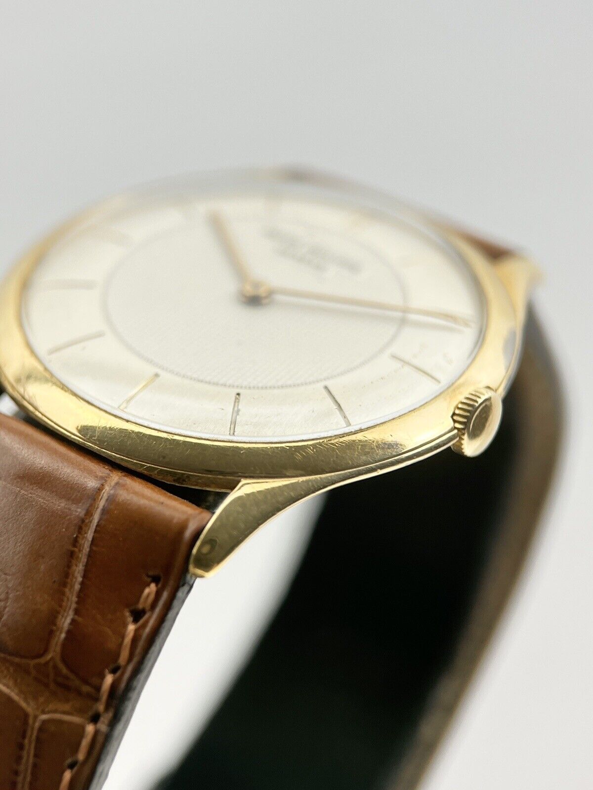 Patek Philippe Calatrava 2507J 18k Yellow Gold Manual Wind Wrist Watch Vintage