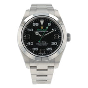 Rolex Air King Stainless Steel Black Dial 40mm Automatic Men’s Watch 116900