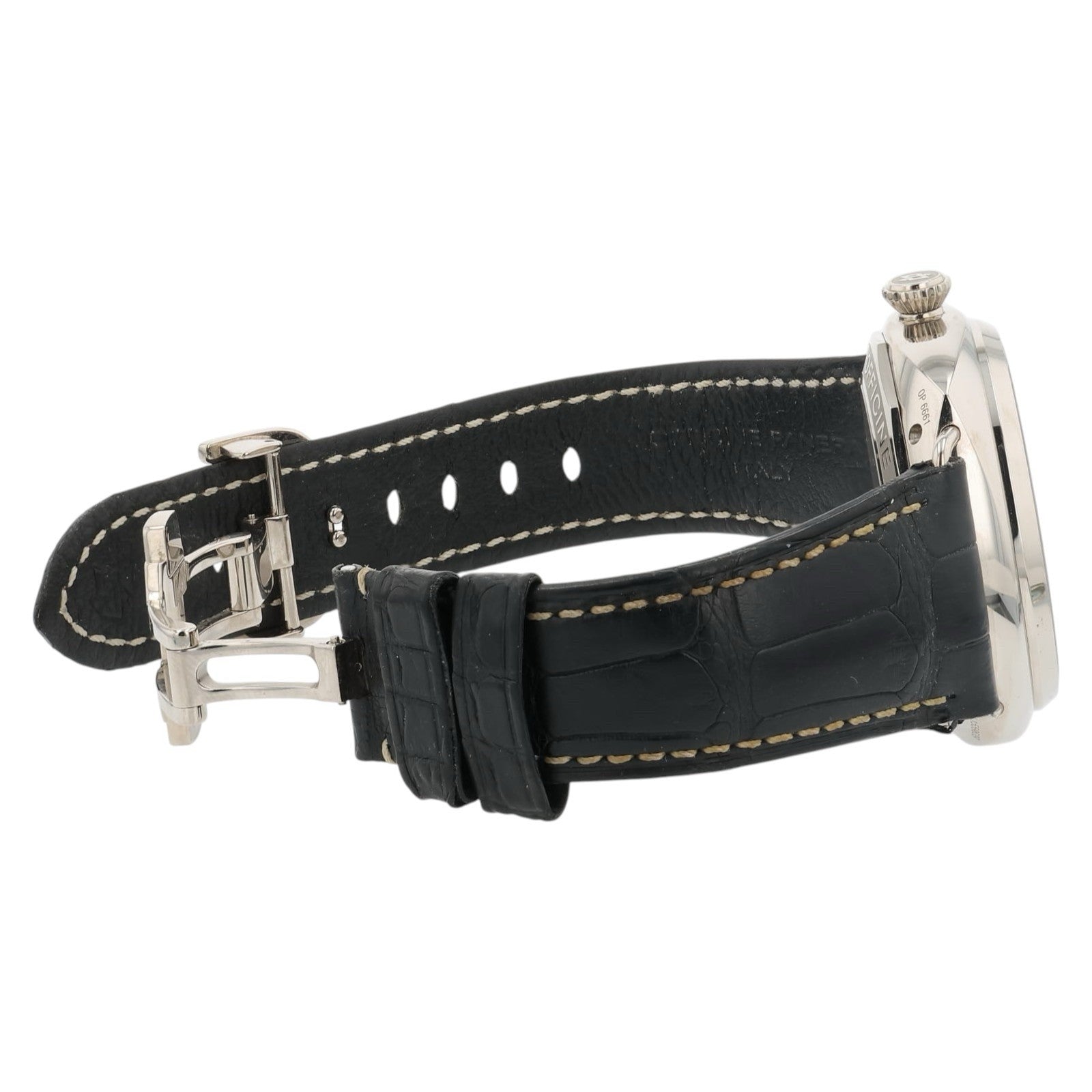 Panerai Radiomir Black Dial 18k White Gold 45mm Automatic Men’s Watch PAM00496