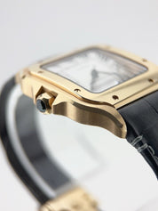 Cartier Santos 18k Rose Gold 35mm Automatic Men’s Watch WGSA0012