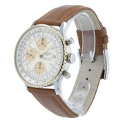 Breitling Old Navitimer Gold & Steel Silver Dial 41mm Automatic Men’s B13019