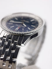 Breitling Navitimer Stainless Steel Blue Dial 38mm Automatic Men’s Watch A17325