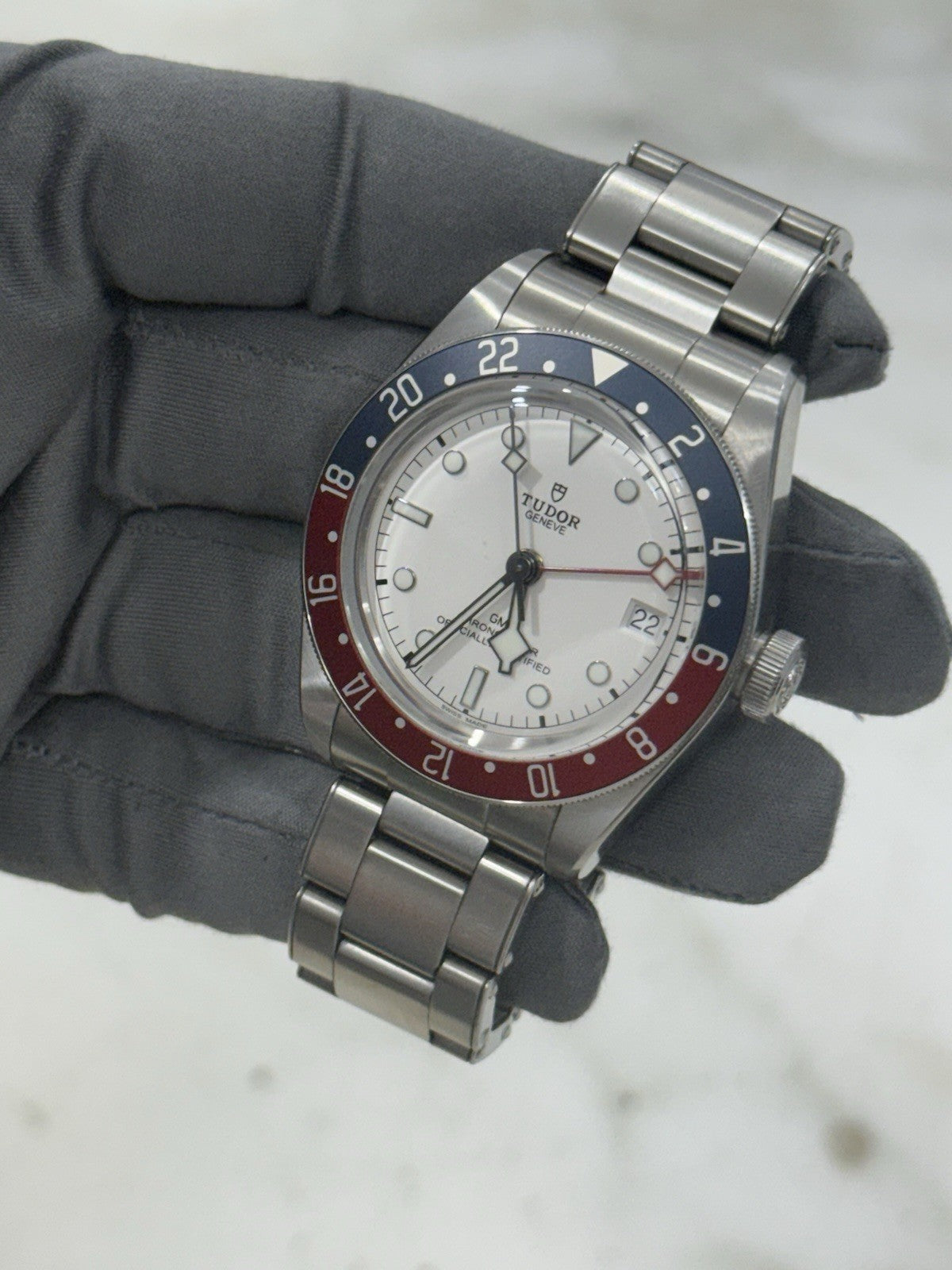 2024 Tudor Black Bay Pepsi GMT 79830RB Opaline Dial Men's Watch - Box/Papers