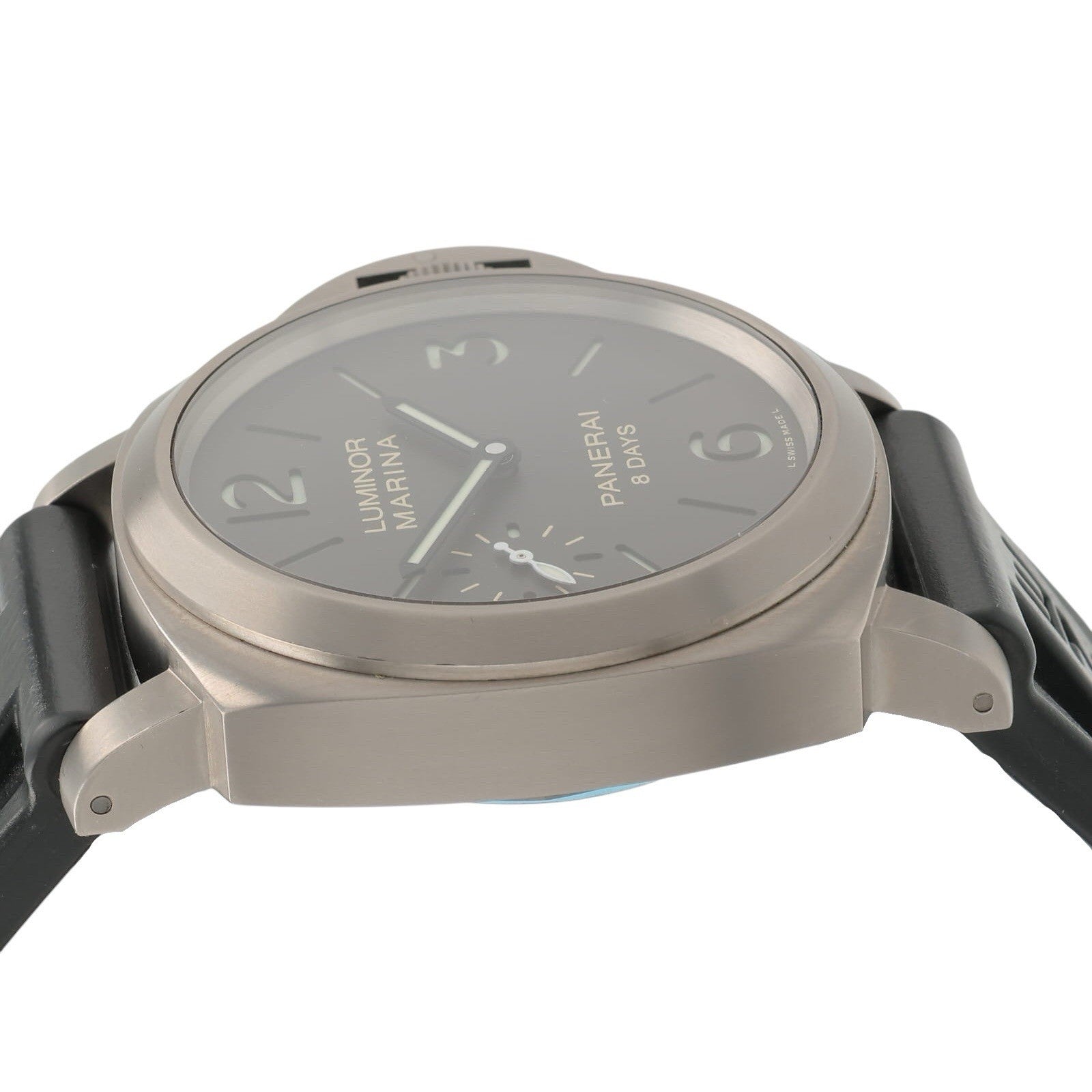 Panerai Luminor Marina Titanium Brown Dial 44mm Manual Wind Movement PAM00564