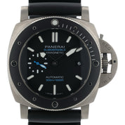 Panerai Submersible Black Dial Titanium 47mm Automatic Men’s Watch PAM01389