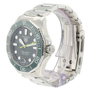 Tag Heuer Aquaracer Green Dial Stainless Steel 42mm Automatic Mens Watch WBP5116