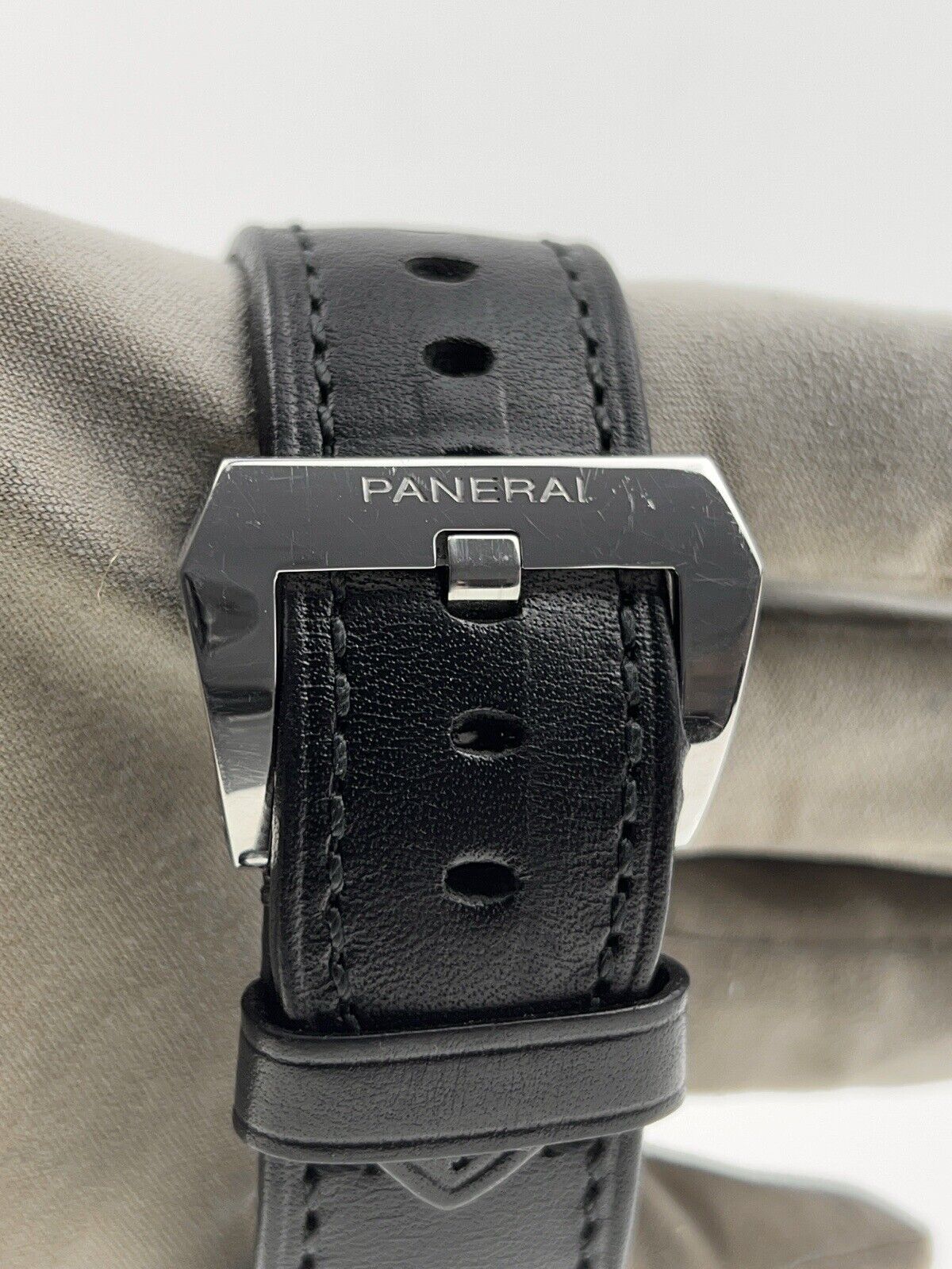 Panerai Radiomir Black Seal Steel 45mm Manual Wind Men’s Watch PAM00380