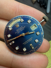 Rolex President Single Quick Set 3055  Movement  - WORKING