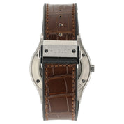Hublot Classic Fusion White Dial Titanium 45mm Manual Wind Mens 515.NX.2210.LR
