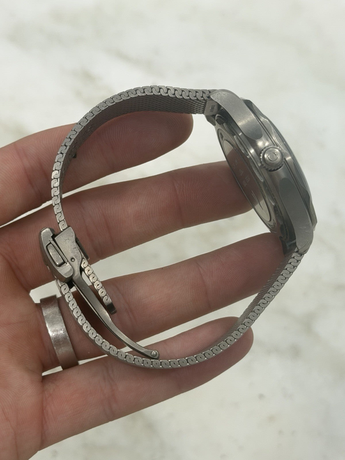 Omega Seamaster Titanium James Bond 007 No Time To Die Watch 210.90.42.20.01.001