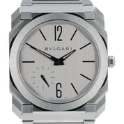 Bulgari Octo Finissimo Grey Dial Stainless Steel 40mm Automatic Men’s BGO40SXT