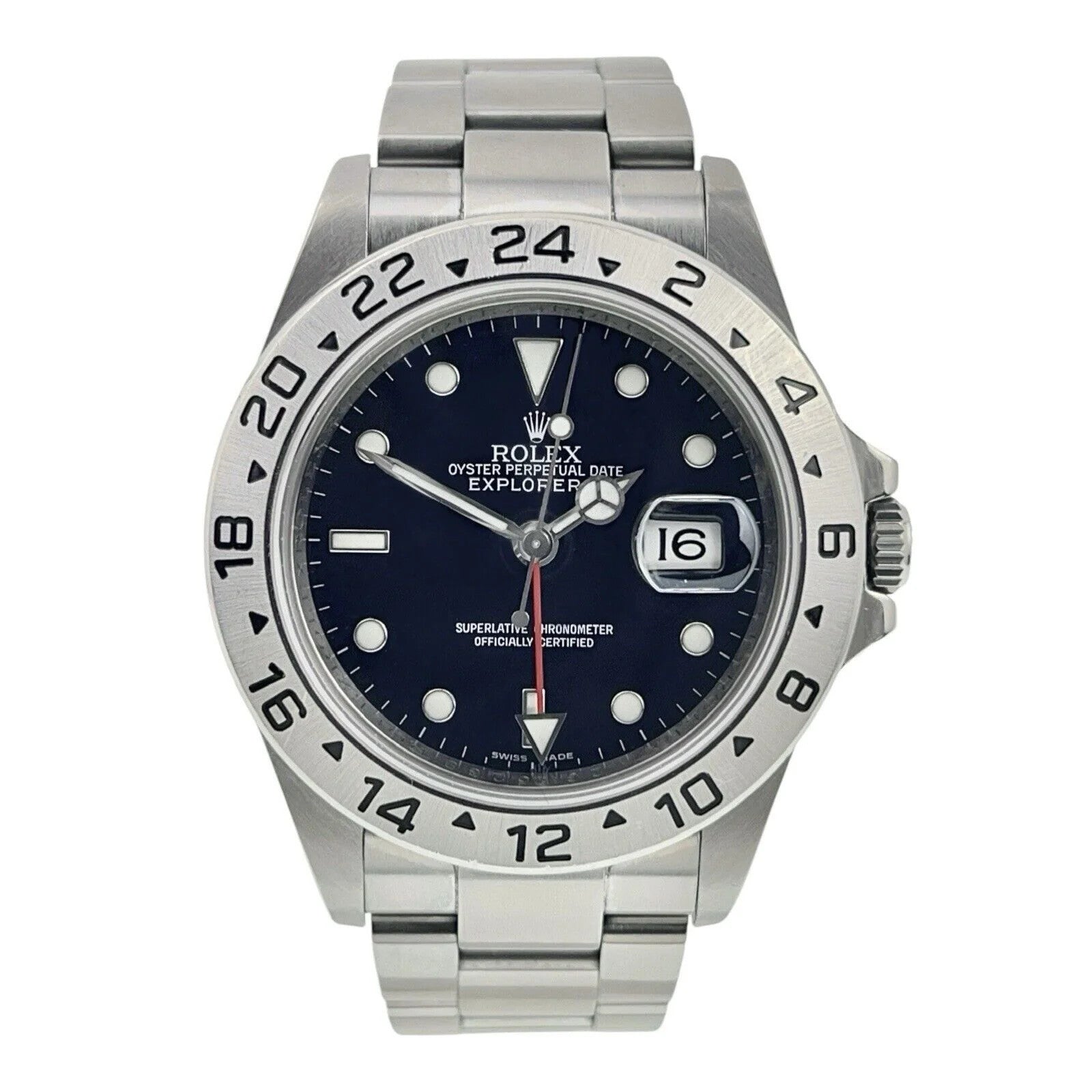 Rolex Explorer II Stainless Steel Black Dial 40mm Automatic Men's Watch 16570