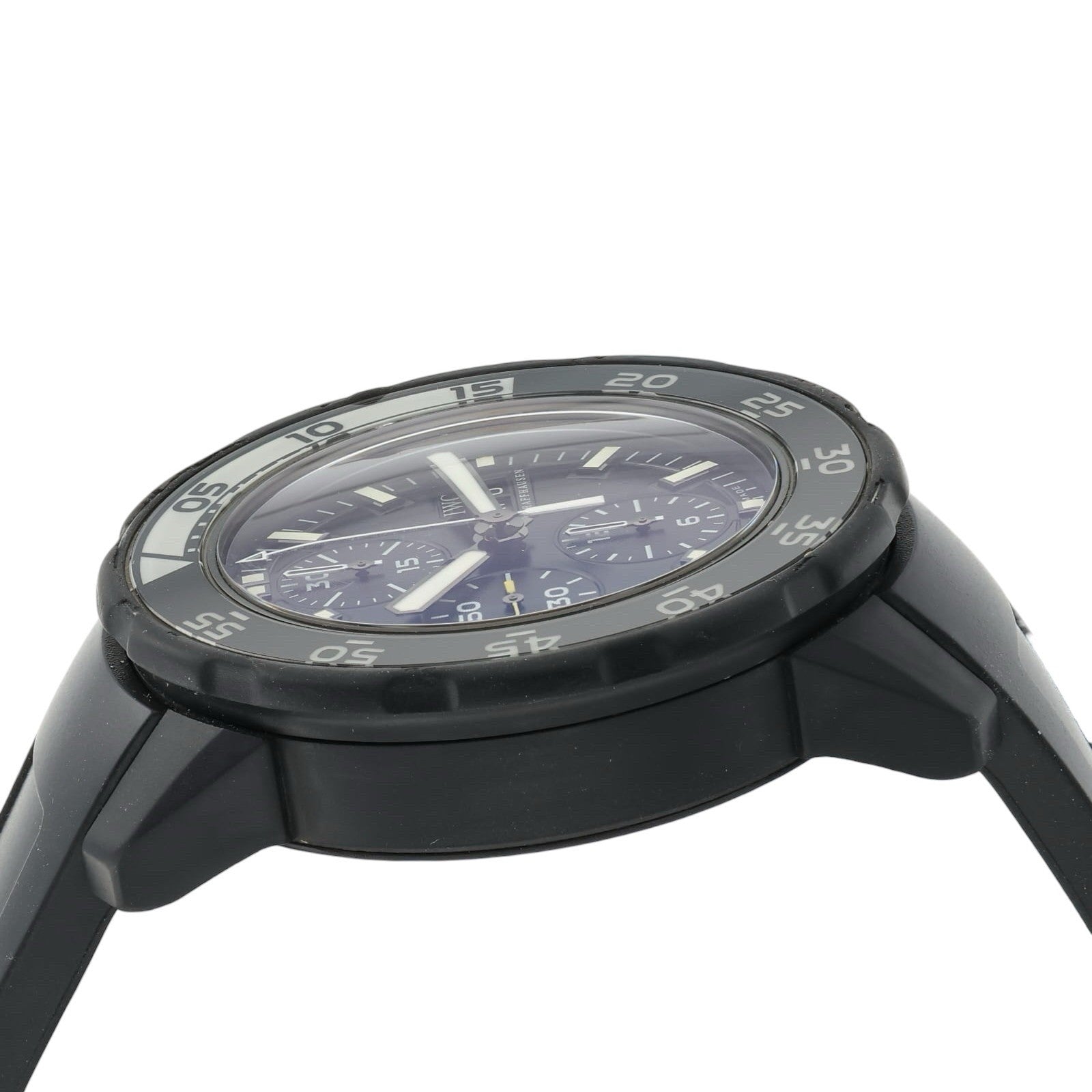 IWC Aquatimer Black Dial Stainless Steel 44mm Automatic Men’s Watch IW376705